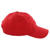 AHEAD Deep Red Chino Solid Velcro Cap