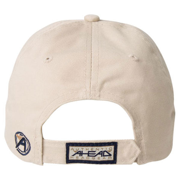 AHEAD Khaki Chino Solid Velcro Cap