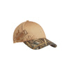 Port Authority Realtree MAX-5/ Tan/ Bass Embroidered Camouflage Cap