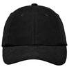 Port Authority Black Sueded Cap