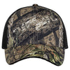 Port Authority Mossy Oak Break-Up Country/Black Mesh Camouflage Cap with Air Mesh Back