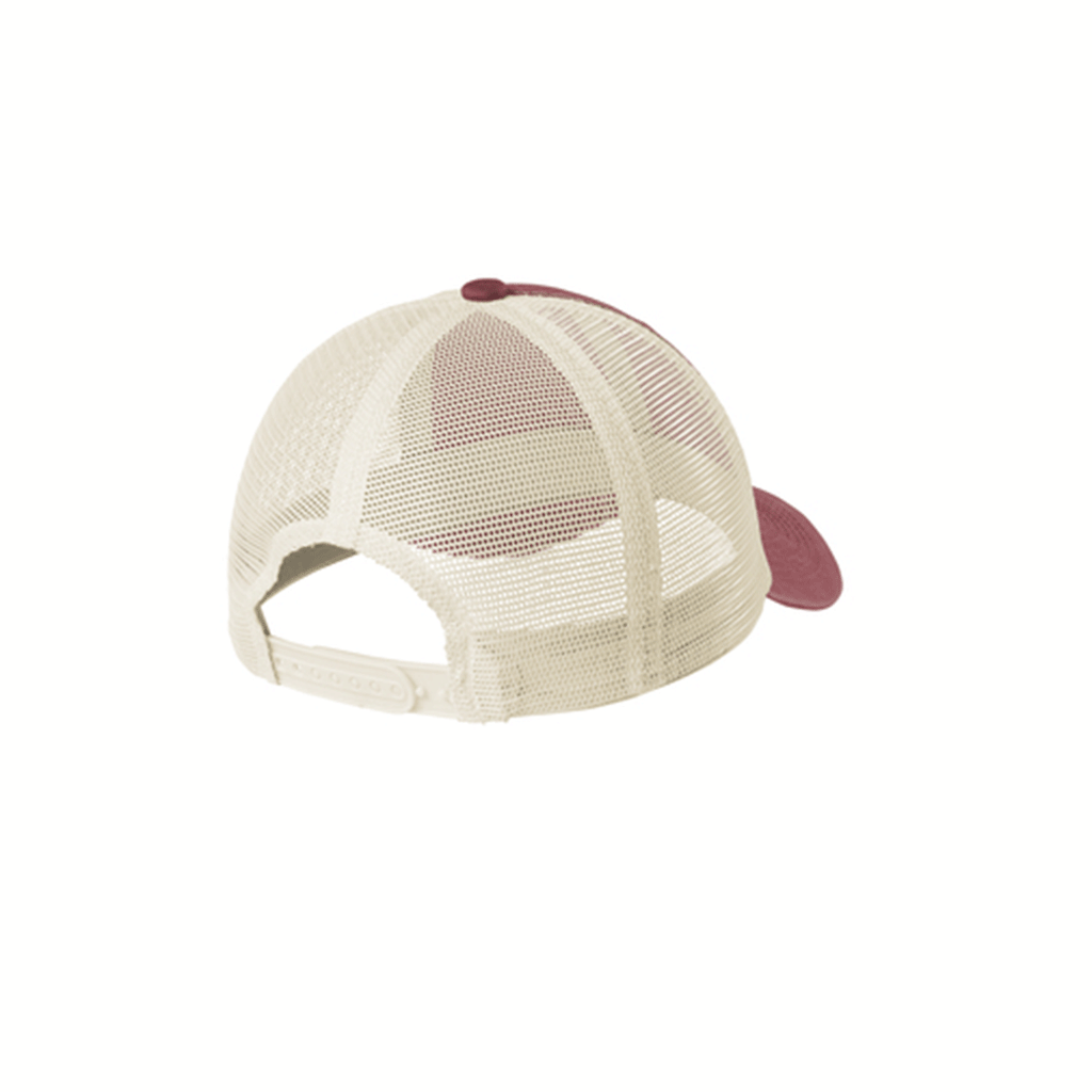 Port Authority RedRock/Stone Beach Wash Mesh Back Cap