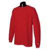Champion Men's 5.2 oz Red L/S Tagless T-Shirt