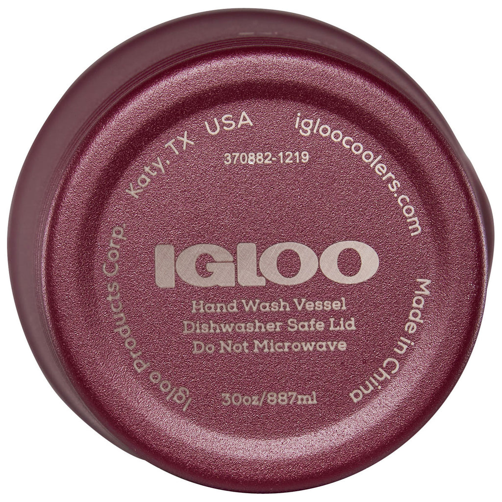 Igloo Burgundy 30 oz. Vacuum Insulated Tumbler