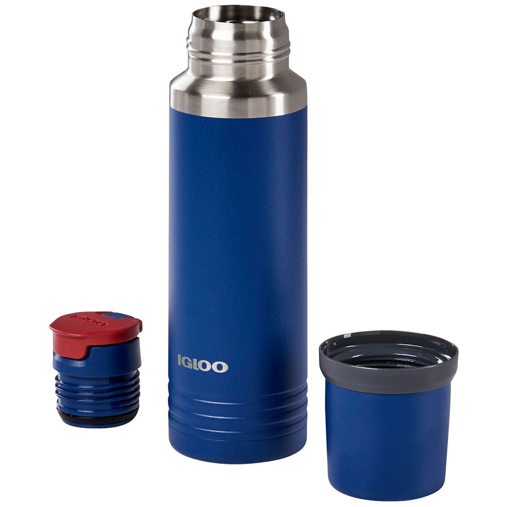 Igloo Navy 20 oz. Vacuum Insulated Flask