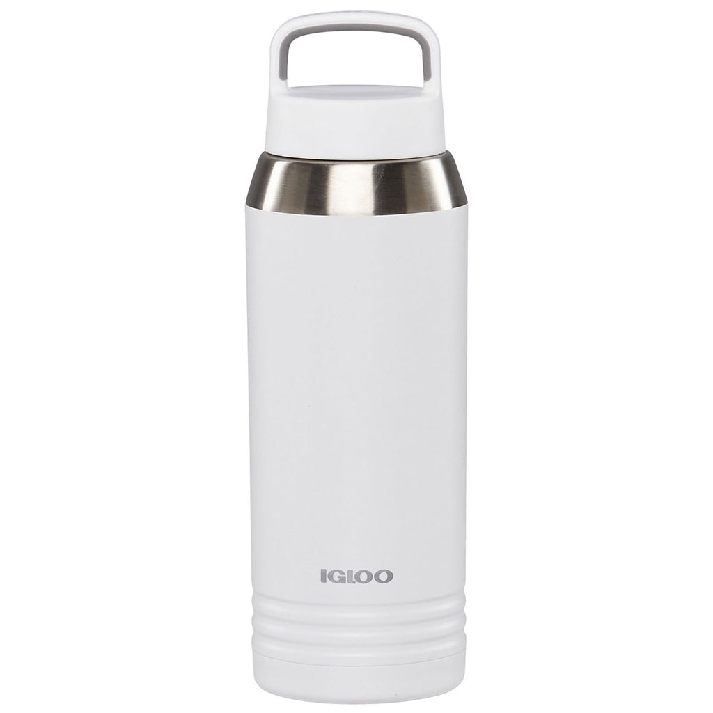 Igloo White 36 oz. Vacuum Insulated Bottle