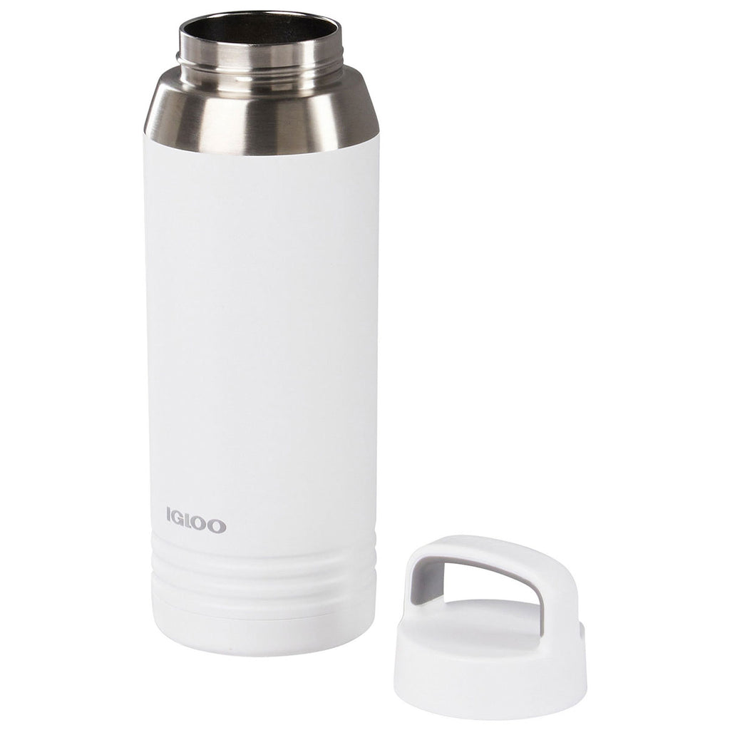 Igloo White 36 oz. Vacuum Insulated Bottle