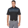 Callaway Men's Black Chest Print Polo