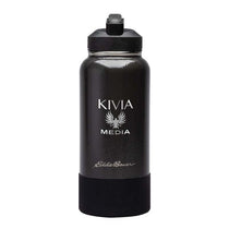 Eddie Bauer Black Peak-S 32 oz. Vacuum Insulated Steel Water Bottle