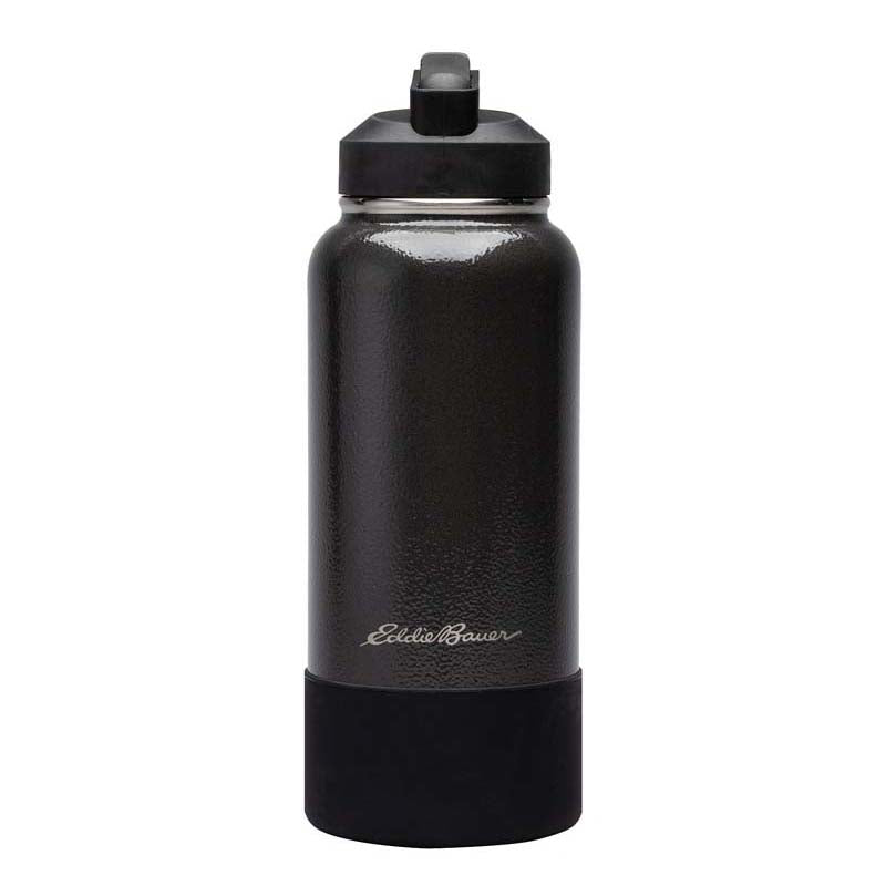 Eddie Bauer Black Peak-S 32 oz. Vacuum Insulated Steel Water Bottle