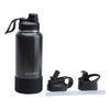 Eddie Bauer Black Peak - 3-Lid 32 oz. Vacuum Insulated Water Bottle Set
