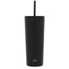 MerchPerks Simple Modern Midnight Black Classic Tumbler - 24oz