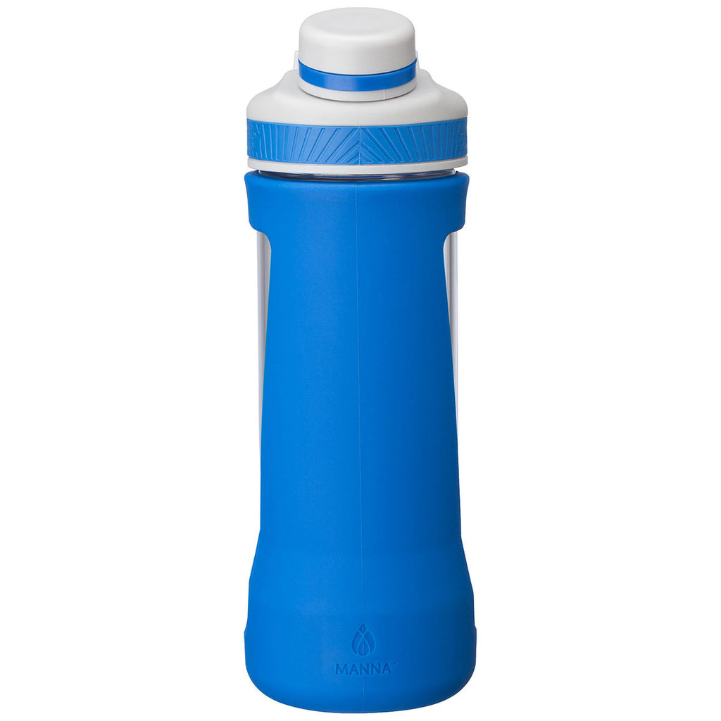 Manna Blue 20 oz. Ranger Glass Bottle