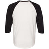 Champion Men's Chalk White/Black Premium Fashion Baseball T-Shirt