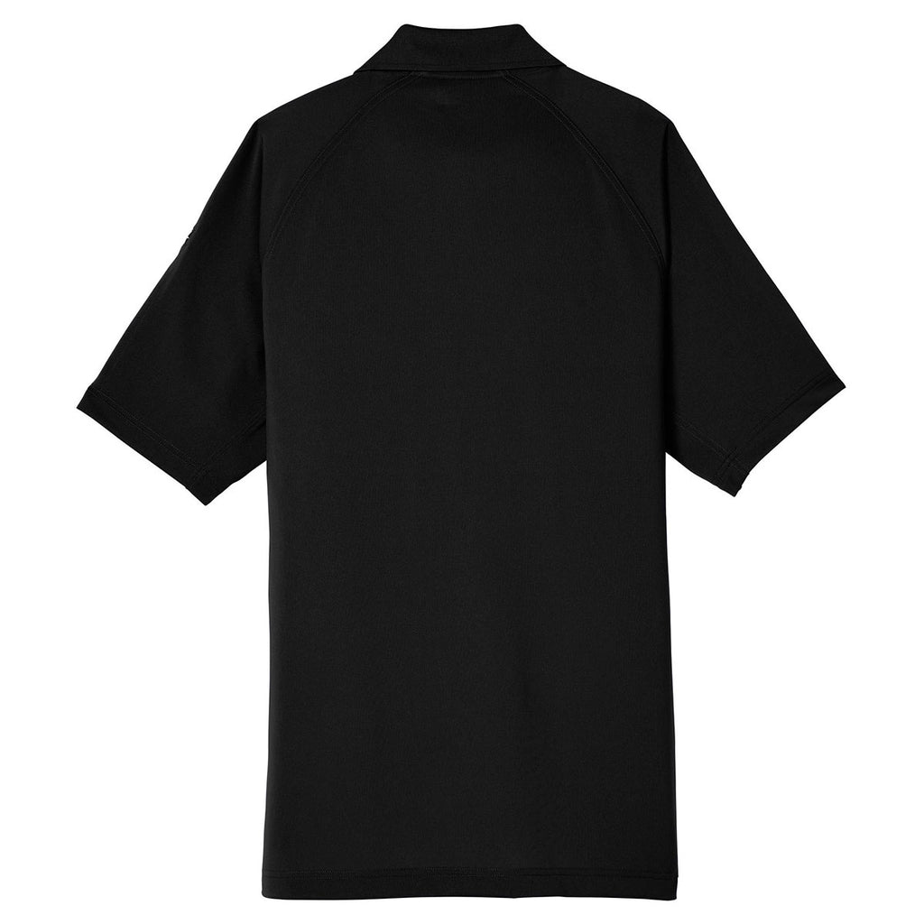 CornerStone Men's Black Select Lightweight Snag-Proof Tactical Polo