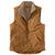 Carhartt Men's Carhartt Brown Sherpa-Lined Mock Neck Vest