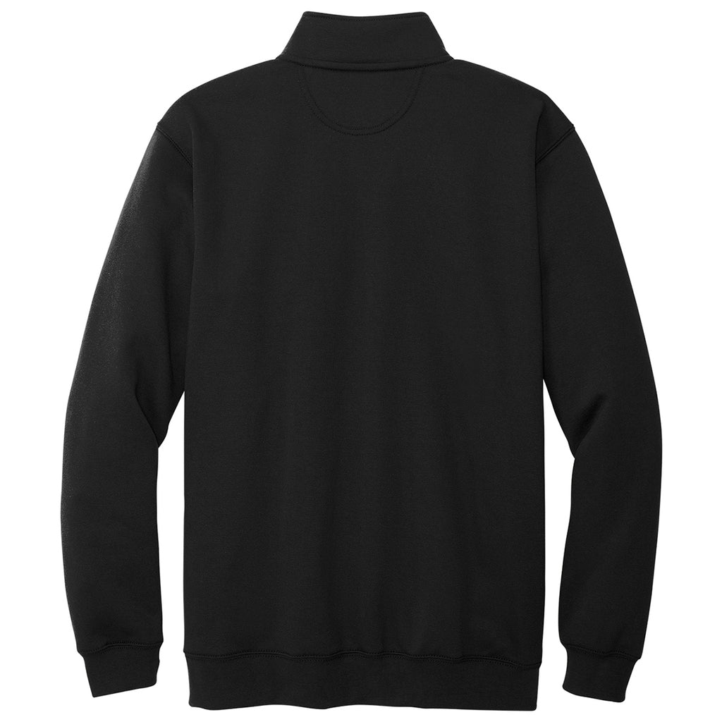 Carhartt Men's Black Midweight 1/4-Zip Mock Neck Sweatshirt