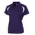 BAW Women's Purple/White Colorblock Polo