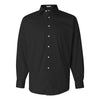 Calvin Klein Men's Black Stretch Solid Dress Shirt
