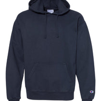 Champion Men's Navy Garment Dyed Hooded Sweatshirt