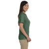 Devon & Jones Women's Dill Pima Pique Short-Sleeve Y-Collar Polo