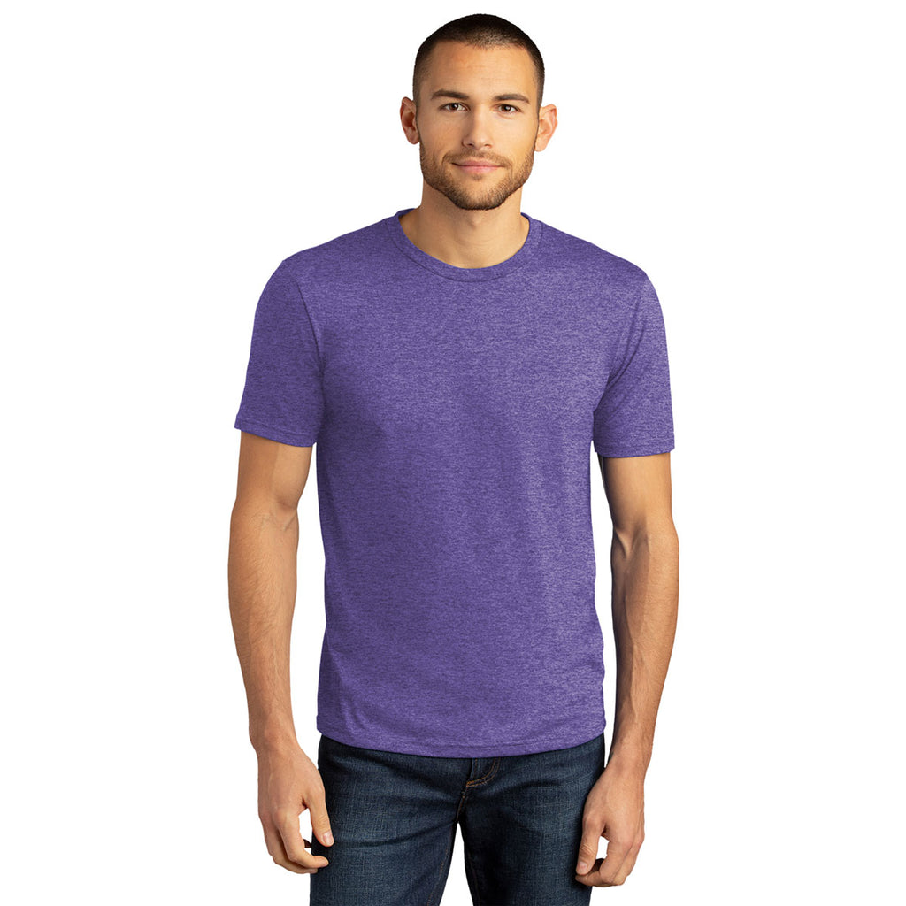 District Men's Purple Frost Perfect Tri DTG Tee