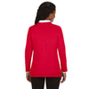 Devon & Jones Women's Red Perfect Fit Ribbon Cardigan