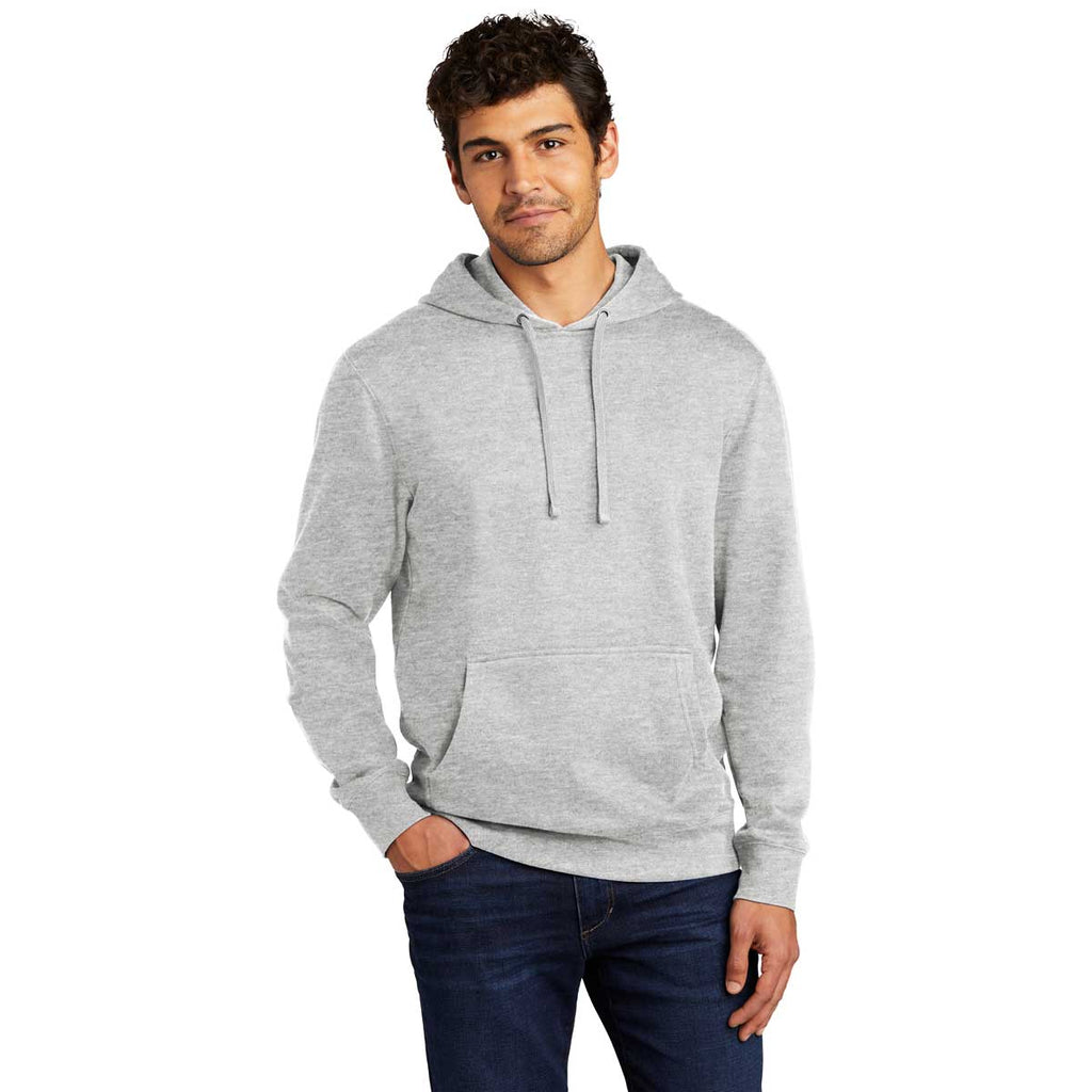 District Men's Light Heather Grey V.I.T. Fleece Hoodie