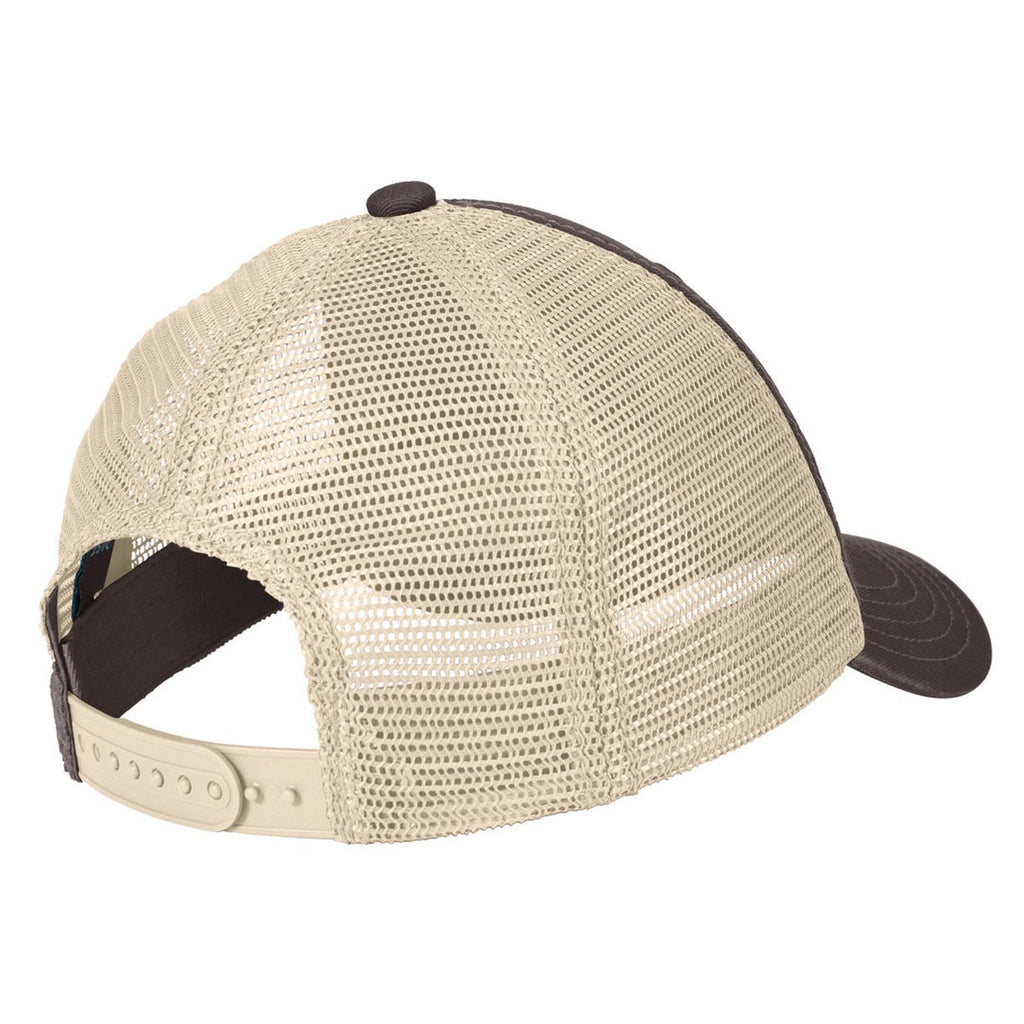 District Chocolate Brown/Stone Super Soft Mesh Back Cap