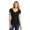 District Women's Black Very Important Tee Deep V-Neck