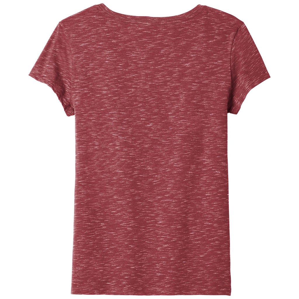 District Women's Cardinal Medal V-Neck Tee