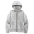 District Women's Light Heather Grey Re-Fleece Full-Zip Hoodie