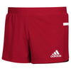 adidas Men's Power Red/White Team 19 Running Shorts