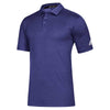 adidas Men's Collegiate Purple Melange/White Game Mode Polo