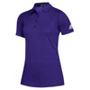 adidas Women's Collegiate Purple Melange/White Game Mode Polo