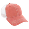 AHEAD Nantucket Red/White Pigment Dyed Mesh Cap