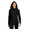 Eddie Bauer Women's Black Half Zip Microfleece Jacket