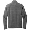 Eddie Bauer Men's Dark Grey Heather Sweater Fleece Quarter Zip