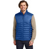 Eddie Bauer Men's Cobalt Blue Quilted Vest