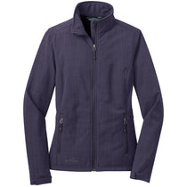 Eddie Bauer Women's Purple Shaded Crosshatch Softshell Jacket