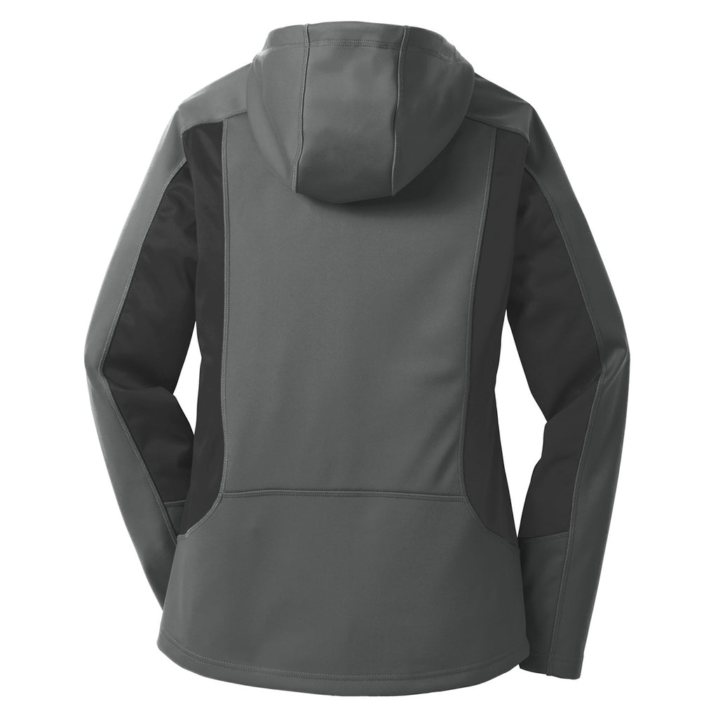 Eddie Bauer Women's Metal Grey/Grey Steel Trail Soft Shell Jacket