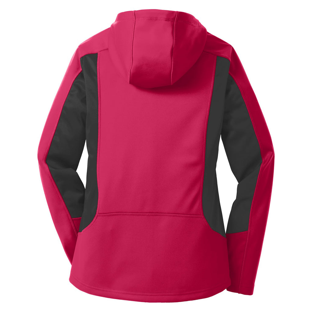 Eddie Bauer Women's Pink Lotus/Grey Steel Trail Soft Shell Jacket