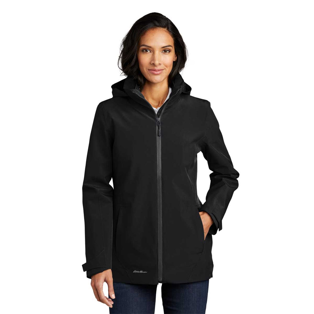 Eddie Bauer Women's Black/Storm Grey WeatherEdge 3-in-1 Jacket