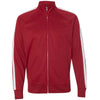 Independent Trading Co. Unisex Brick Red Poly-Tech Full-Zip Track Jacket
