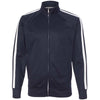 Independent Trading Co. Unisex Classic Navy Poly-Tech Full-Zip Track Jacket