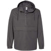 Independent Trading Co. Unisex Graphite Water Resistant Anorak Jacket