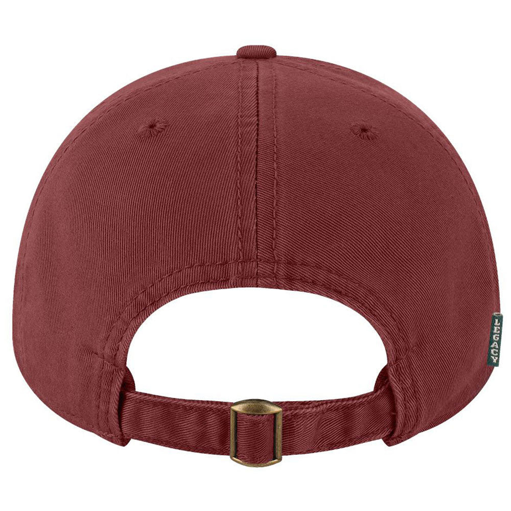 Legacy Burgundy Relaxed Twill Dad Hat