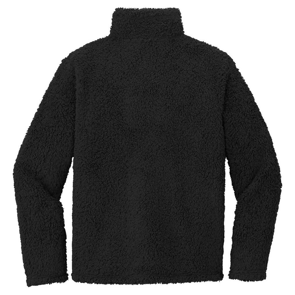 Port Authority Men's Black Cozy 1/4 Zip Fleece