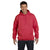 Hanes Men's Deep Red 9.7 oz. Ultimate Cotton 90/10 Pullover Hood