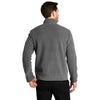 Port Authority Men's Gusty Grey/Sterling Grey Ultra Warm Brushed Fleece Jacket